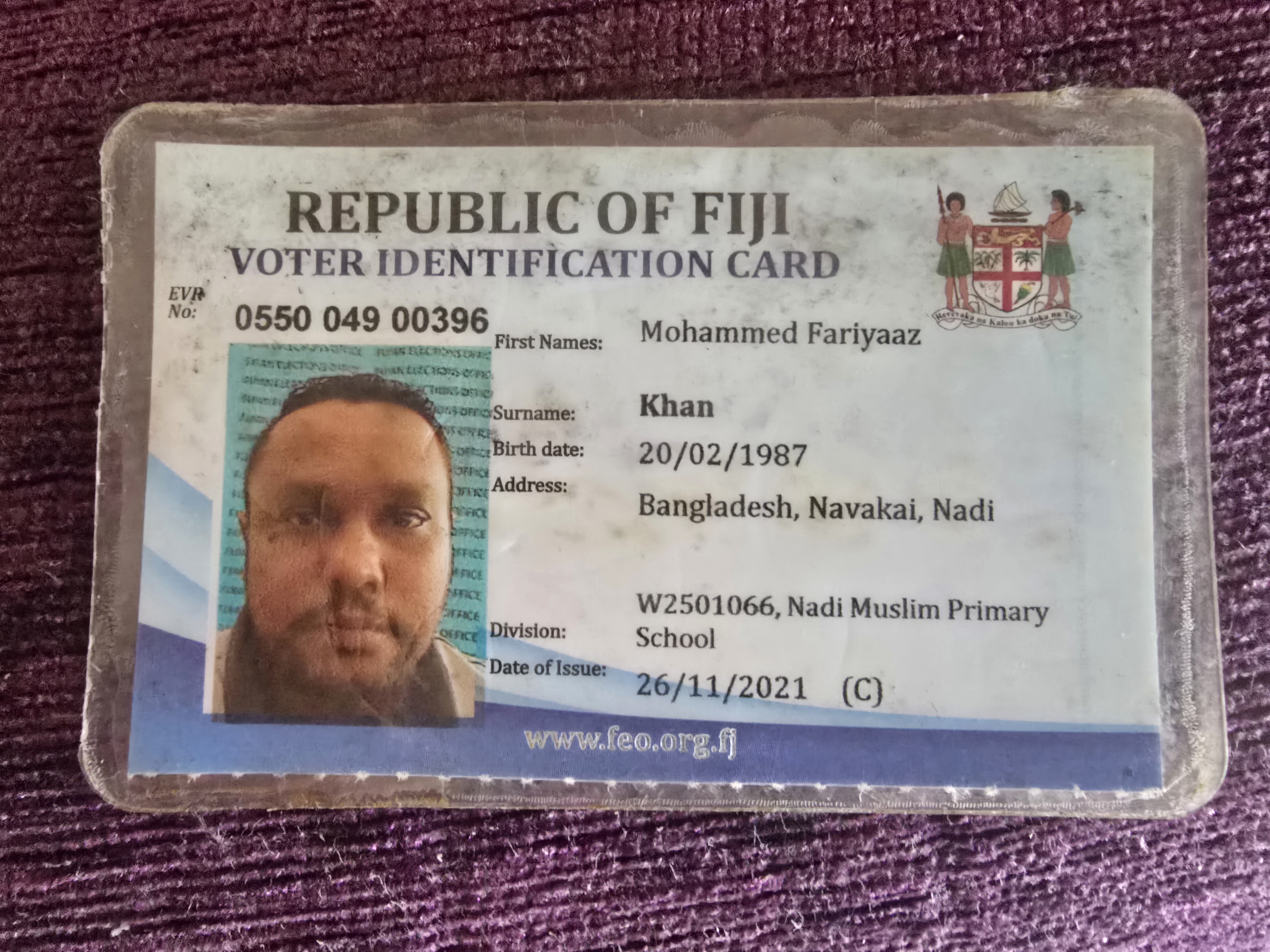 Mohammed Fariyaaz Khan